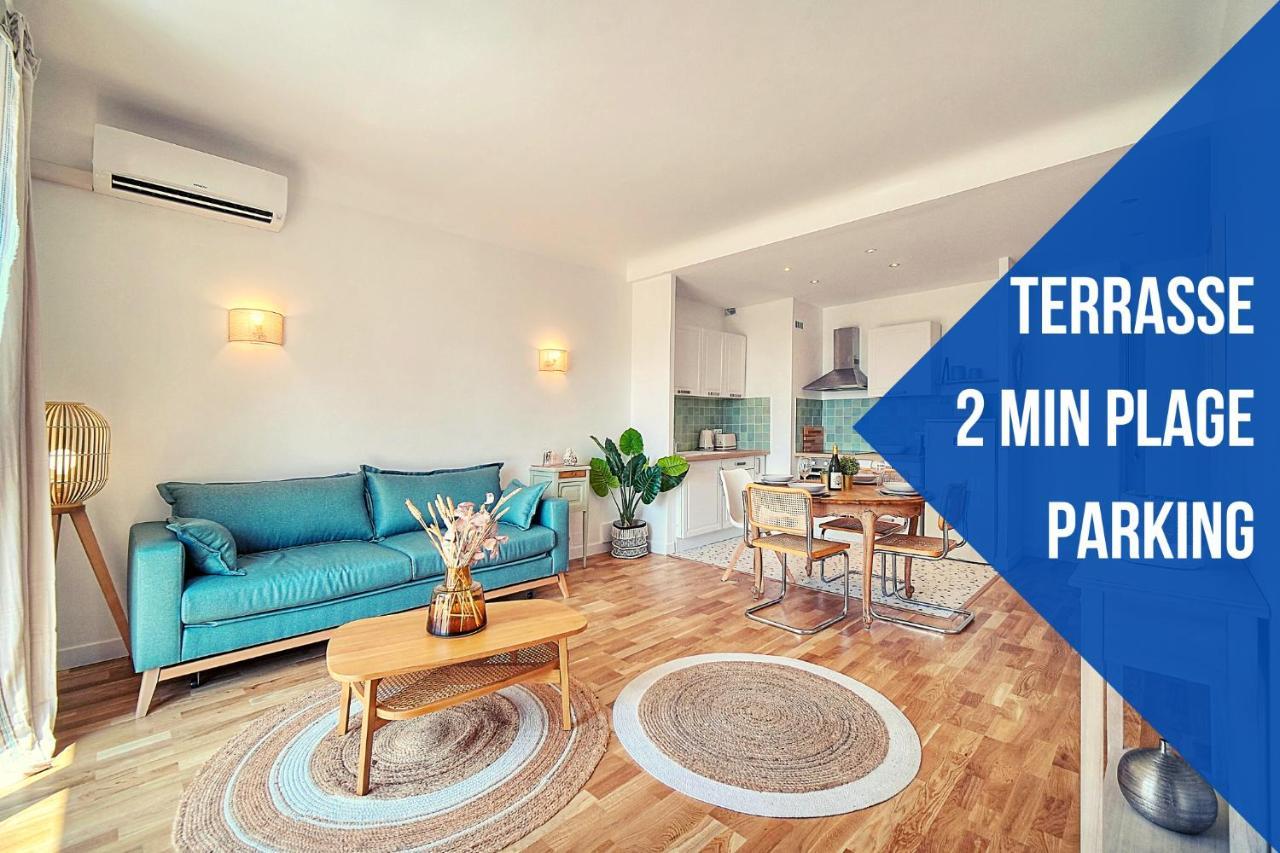 קאן Le Joy - Terrasse - Parking - Verriere Cote D'Azur מראה חיצוני תמונה